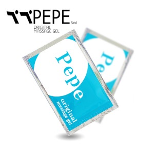 페페 마사지젤 5ml/수용성 젤/페페 일회용팩/PEPE 젤